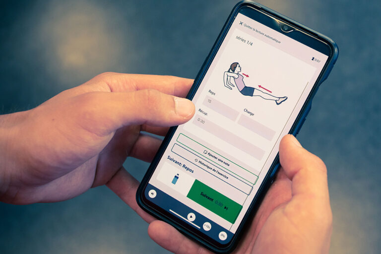 Application - Suivi connecté